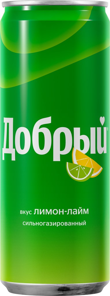 Добрый Лимон-лайм 0.33 л ж/б