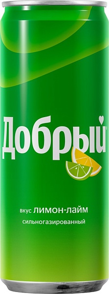 Добрый Лимон-лайм 0.33 л ж/б